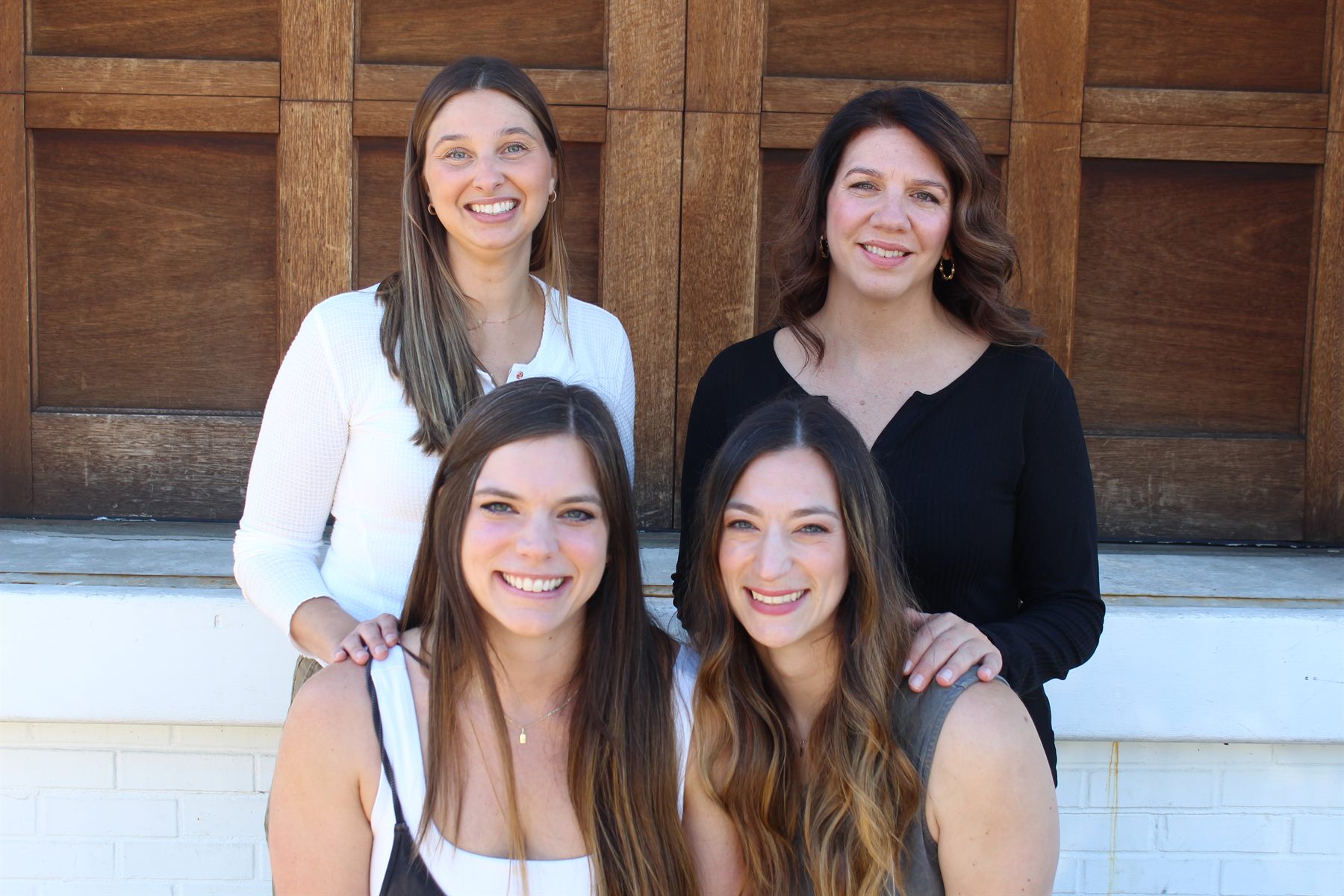 The Powerful Women's Health team together outside the office